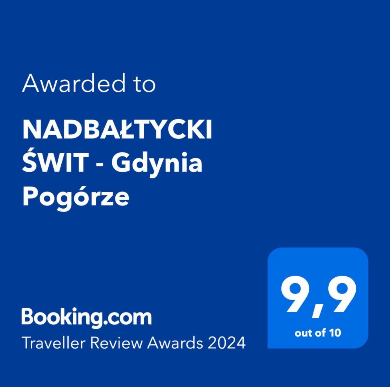 Nadbaltycki Swit - Gdynia Pogorze公寓 外观 照片